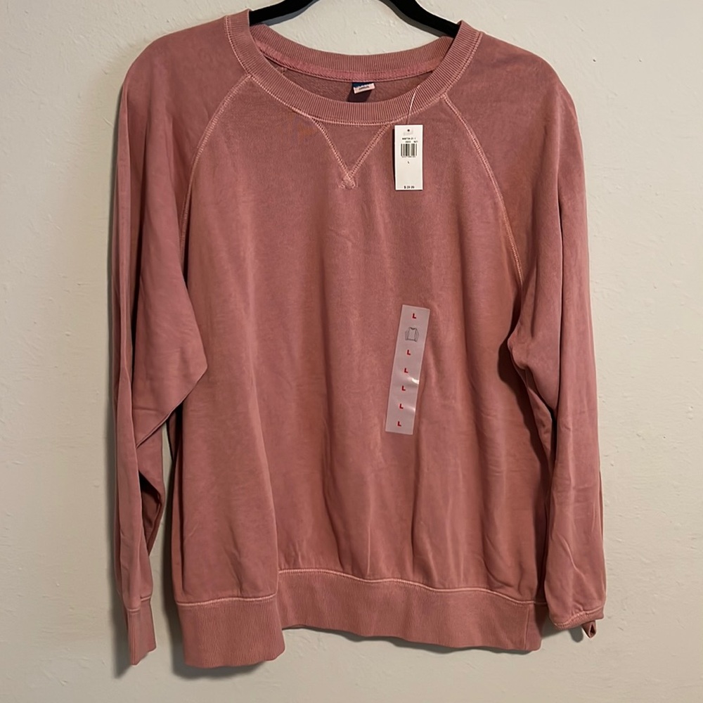 NWT Old Navy Vintage Specially Dyed Crewneck - Large